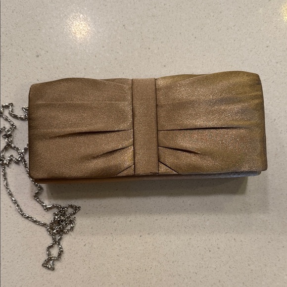 Elegant Gold Clutch Bag - Picture 1 of 4